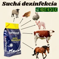 Dezinfekcia Sandezia 10kg suchá pre hospodárske zvieratá