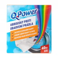 Obrúsky proti zafarbeniu Q Power 40ks XXL