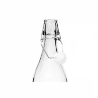 Fľaša sklo 0,5L s uzáverom